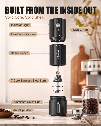 Electric coffee grinder