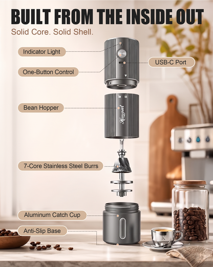 Electric coffee grinder