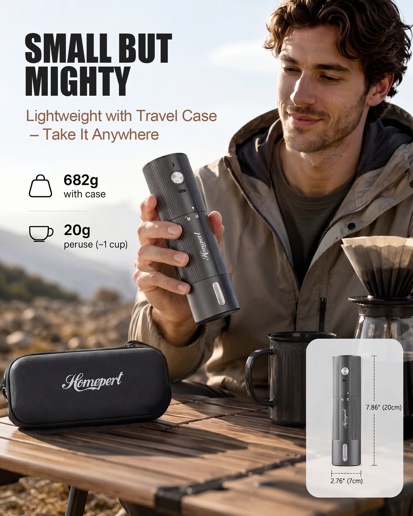Electric coffee grinder